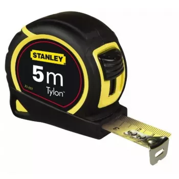 Mērlente Stanley 0-30-697 5m Melna Dzeltena