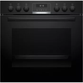Bosch HEB517BB4 + NVS645CB6E komplekts: Elektriskā cepeškrāsns un 4 zonu indukcijas plīts