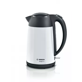Bosch TWK3P421 elektriskā tējkanna 1,7 L 2400 W Melna, Balta