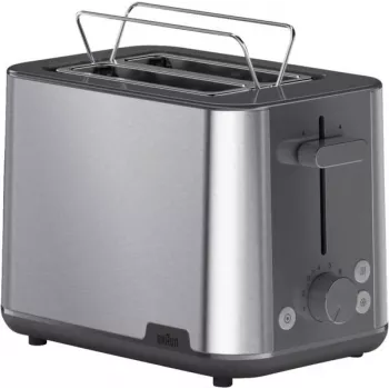 Braun HT 1510 GY 2 šķēlītes 900 W Pelēks, Nerūsējošais tērauds