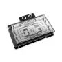 Alphacool 10248 Alumīnija Hroms Varš Melns 124mm aizmugurējā plāksne