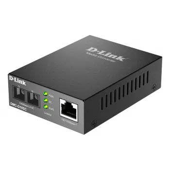 Mediju pārveidotājs D-Link DMC-G10SC/E 100/1000BaseT uz 1000BaseLX SC šķiedru