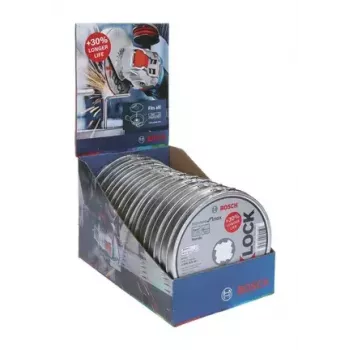Bosch X-LOCK griešanas disks 125mm Standard Inox 10 gab.