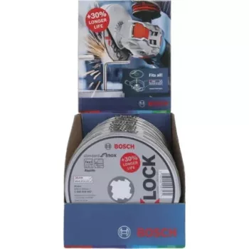Bosch X-LOCK griešanas disks 125mm Standard Inox 10 gab.