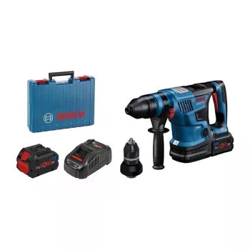 Bosch GBH 18V-34 CF Professional Bezvadu Perforators 500 RPM SDS Plus 4.9 kg Melns, Zils