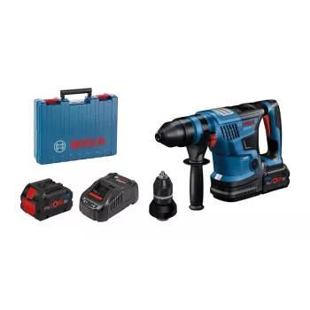 Bosch GBH 18V-34 CF Professional SDS Plus Bezsuku Triecienurbis 500 RPM 5.9 kg Melns, Zils