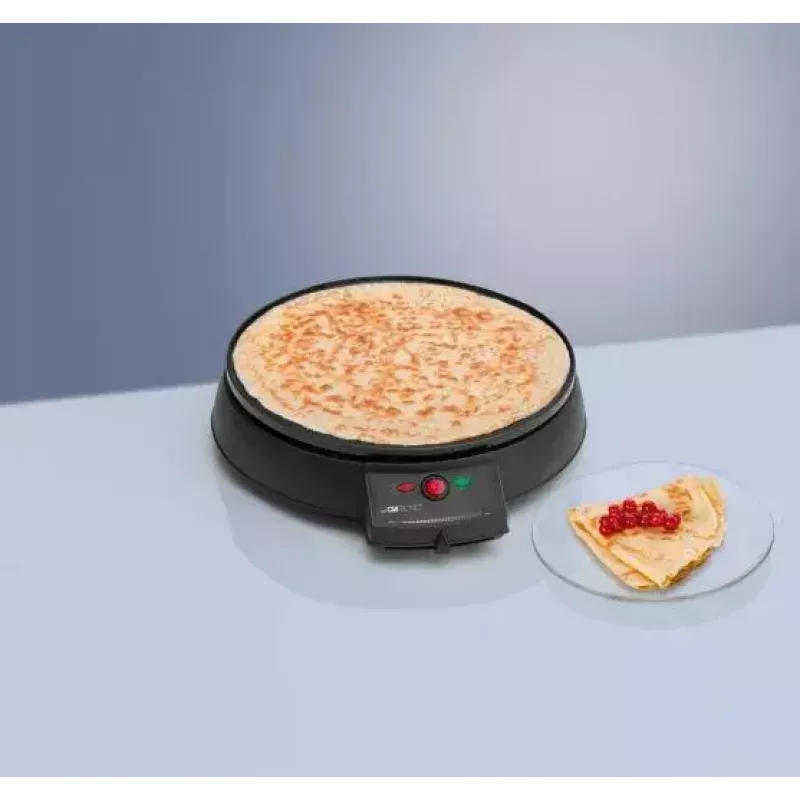 Pankūku cepamā virsma Clatronic CM 3372, melna, 900W, 29 cm