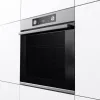 Gorenje BIGSPACE iebūvējamā elektriskā cepeškrāsns 77 L 3500 W — balta, skārienvadība un rotācijas pogas, halogēna lampa