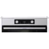 Gorenje BIGSPACE iebūvējamā elektriskā cepeškrāsns 77 L 3500 W — balta, skārienvadība un rotācijas pogas, halogēna lampa