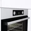 Gorenje BIGSPACE iebūvējamā elektriskā cepeškrāsns 77 L 3500 W — balta, skārienvadība un rotācijas pogas, halogēna lampa