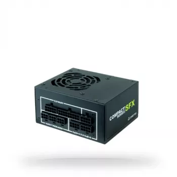 Chieftec CSN-550C barošanas bloks 550 W 20+4 kontaktu ATX PS/2 Melns