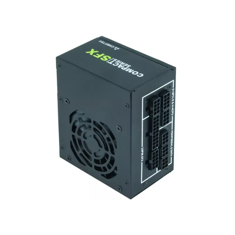 Chieftec CSN-650C barošanas bloks 650 W 20+4 pin ATX SFX Melns