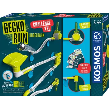 Kosmos Gecko Run Challenge XXL, Eksperimentu komplekts, Mehānika, 8 gadi, Daudzkrāsains