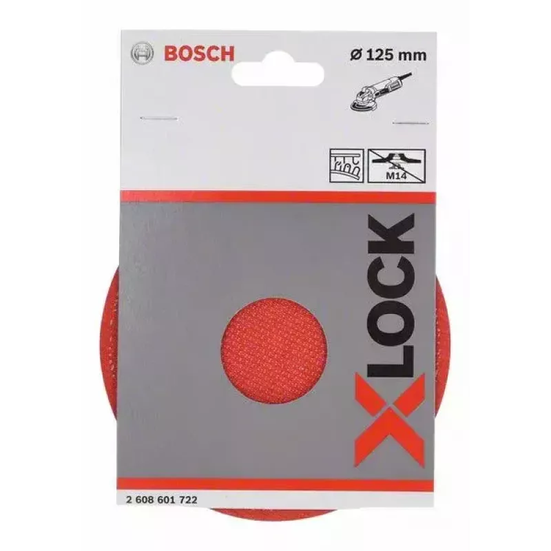 Bosch 2 608 601 722 X-LOCK pamatspīlētājs 125 mm