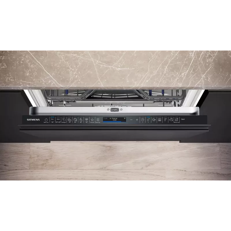 Iebūvējamā trauku mazgājamā mašīna Siemens iQ700 SN87TX02CE — 14 komplekti, A energoklase, 42 dB, 60 cm