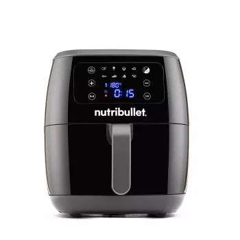 Gaisa fritieris NUTRIBULLET XXL Digital Air Fryer 7 L 1800 W Melns, 8 programmas, skārienvadība