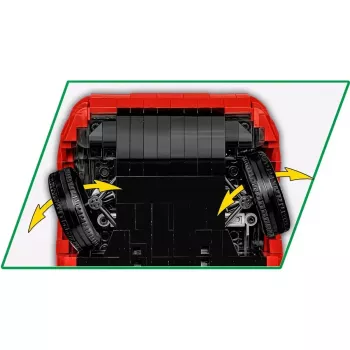 Būvējams modelis Cobi Lancia Delta HF Integrale 1:35 mērogs COBI-24357, kolekcionējams komplekts