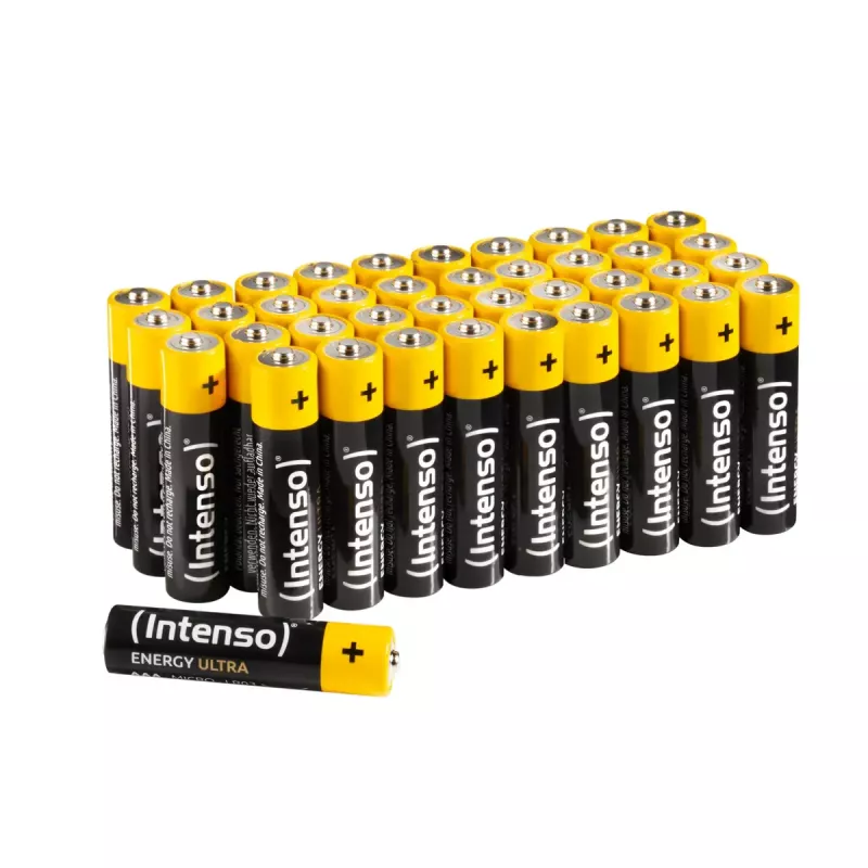 Vienreizējās lietošanas baterijas Intenso 7501510 Energy Ultra Alkaline AAA Micro 40 iepakojums