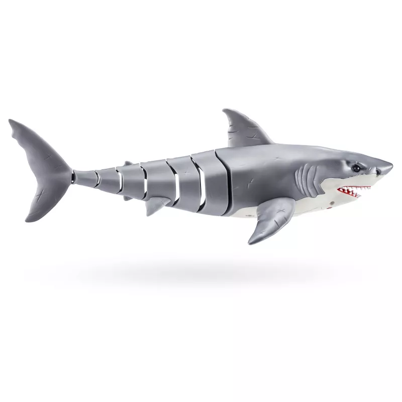 Zuru Robo Alive Great White Shark 71126 — interaktīva rotaļlieta haizivs ūdens rotaļām