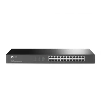 TP-Link TL-SF1024 24 portu tīkla slēdzis, neuzraudzīts, 10/100Mbps, 1U, rack montāžai