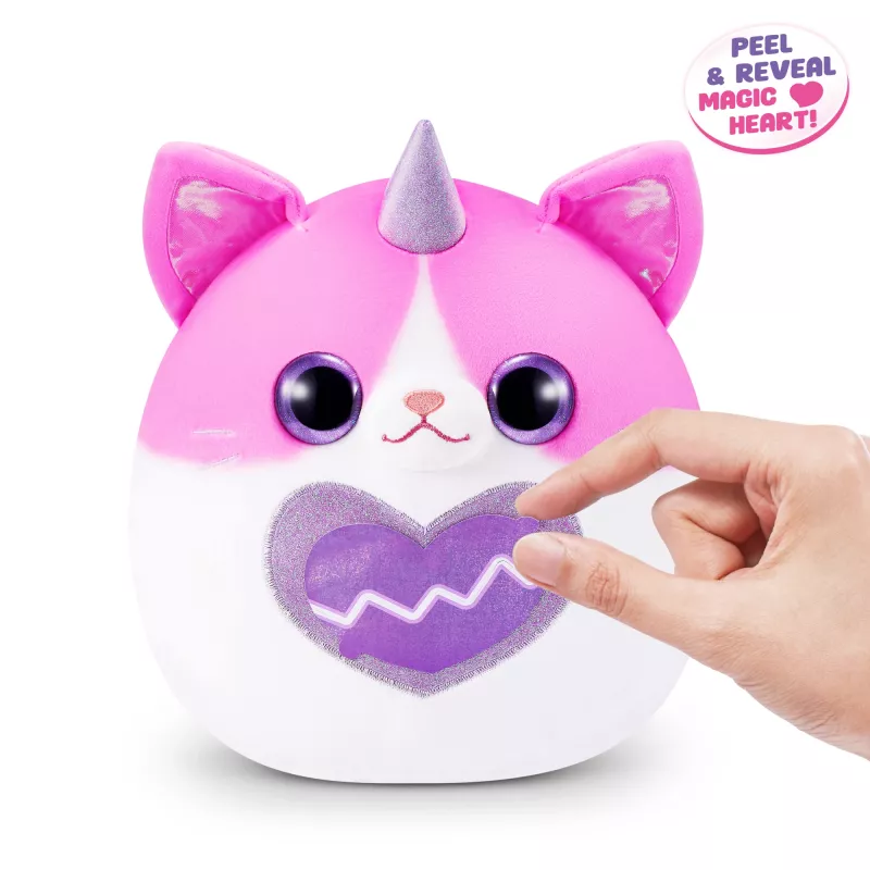 Mīkstā rotaļlieta Zuru Rainbocorns Kitty Mania, daudzkrāsaina, vecumam no 3 gadiem