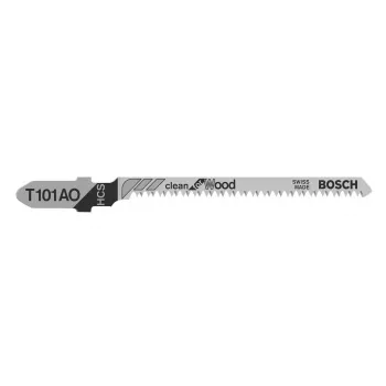 Bosch 2 608 630 031 finierzāģa asmens T 101 AO Clean for Wood, HCS, 5 gab.