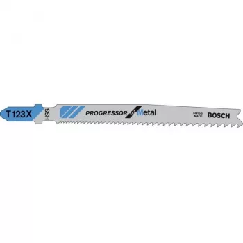Bosch 2 608 638 473 finierzāģa asmens T 123 X metālam