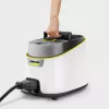 Kärcher SC 4 Deluxe Iron tvaika tīrīšanas ierīce, 2250 W, balta/melna, ar EasyFix grīdas komplektu un tvaika gludekli