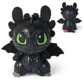 Spin Master Mini Surprise 3 inch How to Train Your Dragon mīkstā rotaļlieta — pūķa figūriņa, kolekcionējams mīkstais pūķis, sortiments