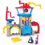 PAW Patrol : Air Rescue, Pup Squad Adventure Bay Lidostas rotaļu komplekts ar Chase automašīnu un transportlīdzekļa palaidēju, bērnu rotaļlietas zēniem un meitenēm no 3 gadiem