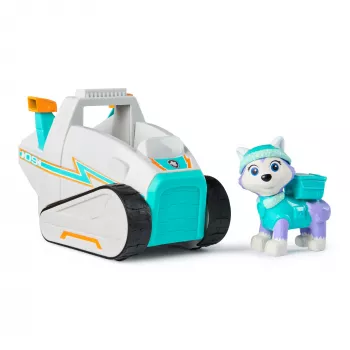 Spinmaster PAW Patrol Everest's Snow Plow — plastmasas transportlīdzeklis, 3+ gadi, tirkīzzils/balts