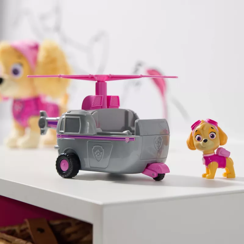PAW Patrol Skye Helikopters ar Figūriņu, Pārstrādāta Plastmasa, 3+