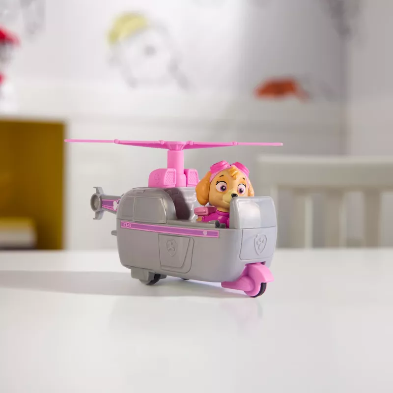 PAW Patrol Skye Helikopters ar Figūriņu, Pārstrādāta Plastmasa, 3+
