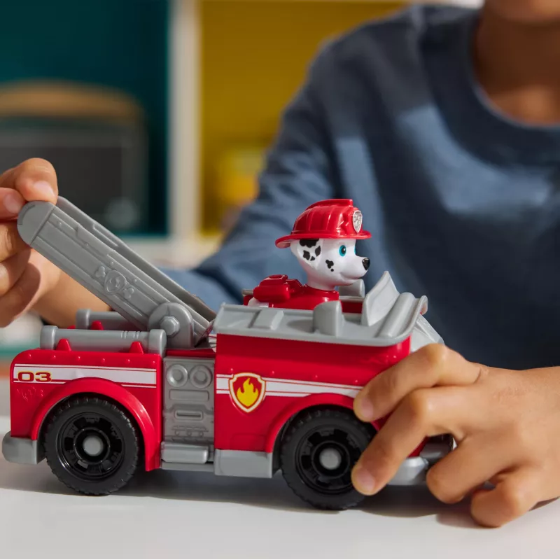 PAW Patrol Marshall’s Firetruck rotaļlieta ar kolekcionējamu figūriņu