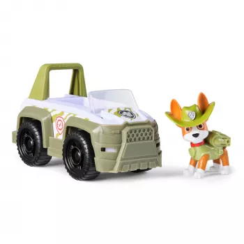 PAW Patrol Tracker Džungļu Glābšanas Transportlīdzeklis Zaļš Plastmasa