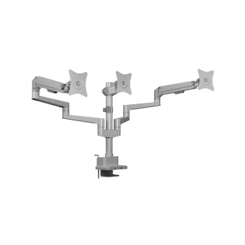 Monitoru statīvs ICY BOX IB-MS525-T 30 collas Pelēks Sudrabs Skava Caurums