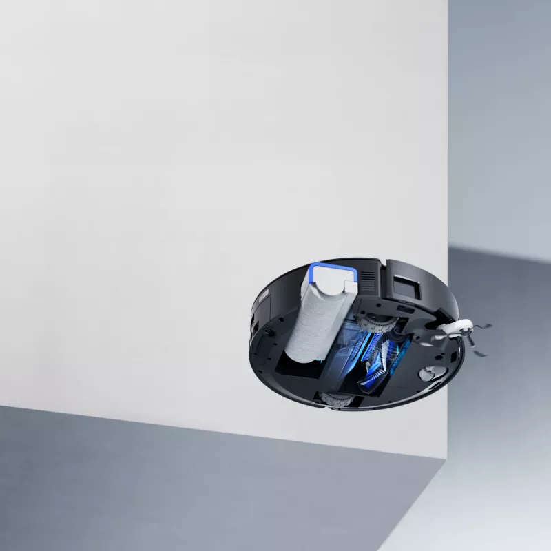 Robotputekļsūcējs Ecovacs Deebot X8 Pro Omni, melns, putekļu maiss 0.22 L, darbības laiks 145 min, Li-Ion 6400 mAh