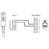 TAE-F kabelis DSL/VDSL Goobay 51233, 3 m