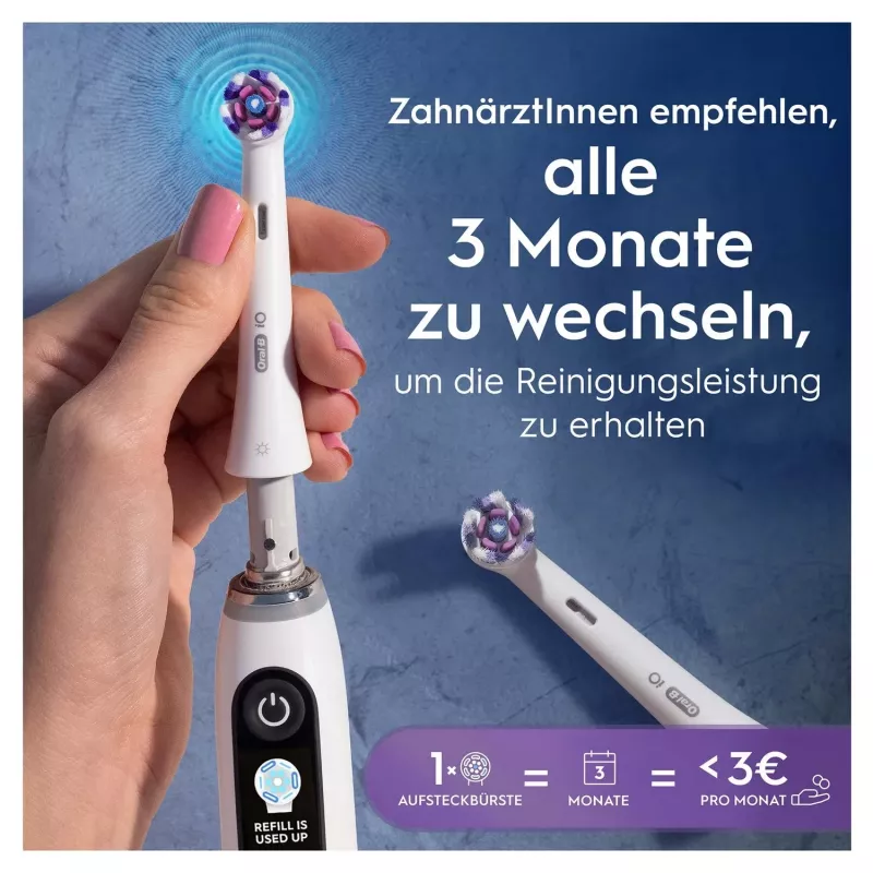 Oral-B 373210 zobu sukas uzgalis 2 gab. Balts