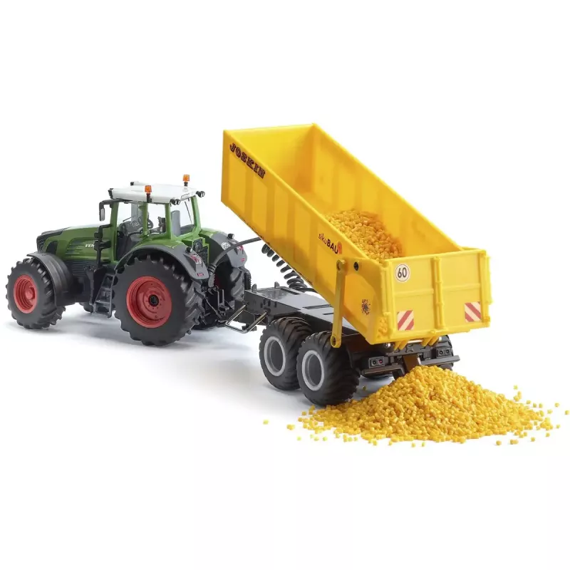 Siku Fendt 939 ar Joskin piekabi, 1:32, metāla liešana