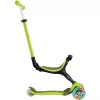 Pusējs skrejritenis GLOBBER Go-Up Active Lights — regulējams augstums, LED gaismas, laima krāsa