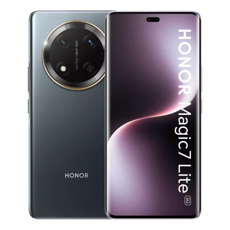 Honor Magic7 Lite 17.2 cm (6.78 collu) Android 14 5G USB Type-C 8 GB 512 GB 6600 mAh Melns
