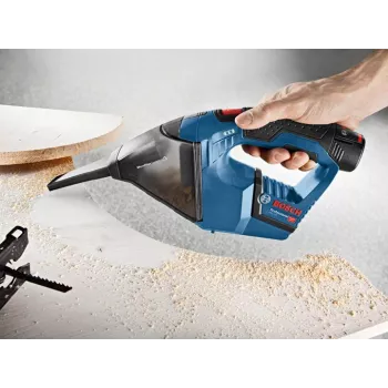 Bosch GAS 12V Professional bezvadu putekļu sūcējs melns, zils