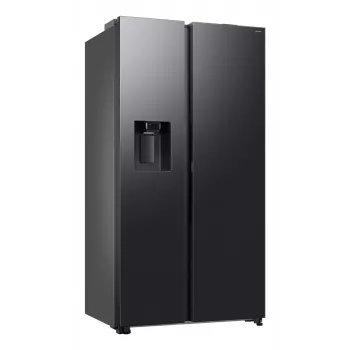 Samsung RS80F64KEF brīvi stāvošs side-by-side ledusskapis 640 L Melns