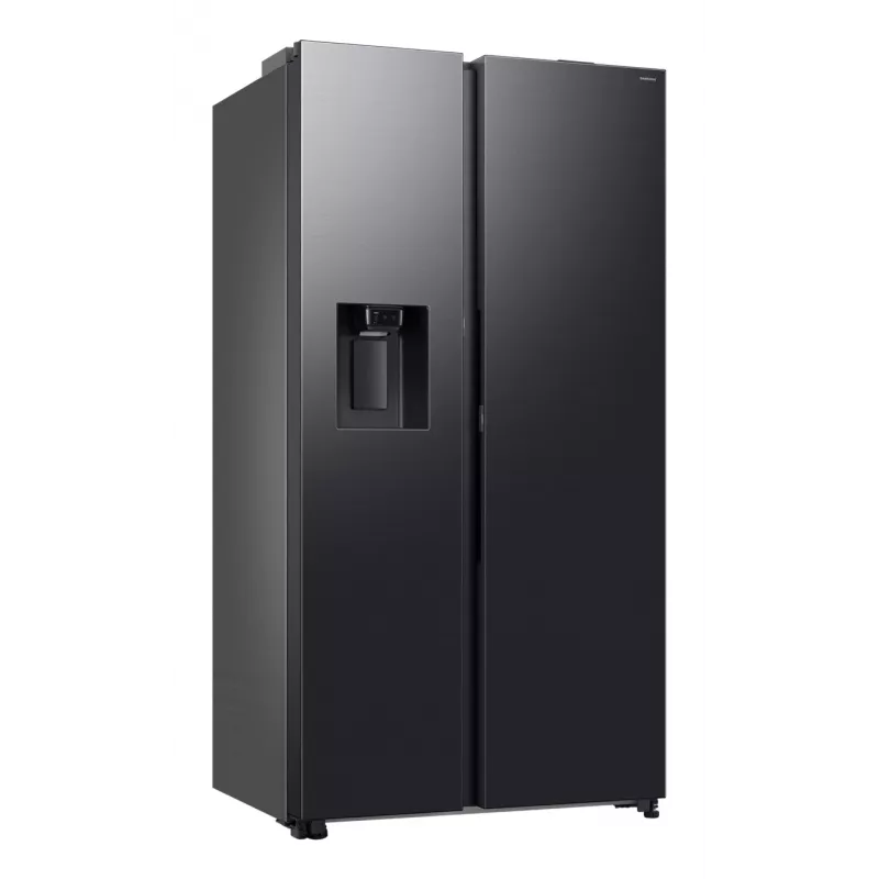 Samsung RS80F64KEF brīvi stāvošs side-by-side ledusskapis 640 L Melns