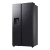 Samsung RS80F64KEF brīvi stāvošs side-by-side ledusskapis 640 L Melns