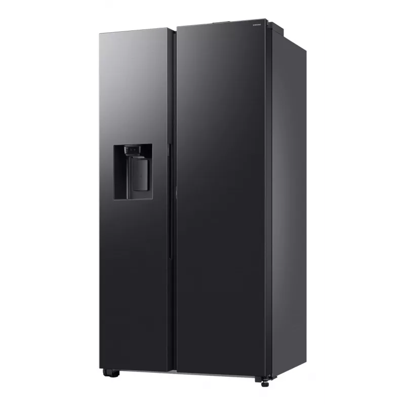 Samsung RS80F64KEF brīvi stāvošs side-by-side ledusskapis 640 L Melns