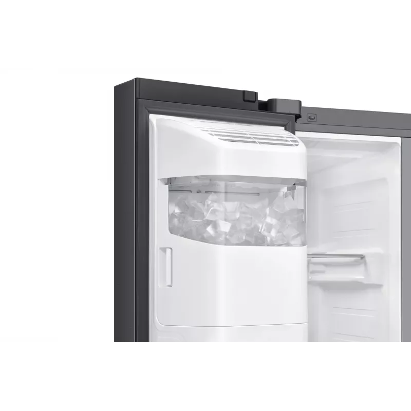 Samsung RS80F64KEF brīvi stāvošs side-by-side ledusskapis 640 L Melns