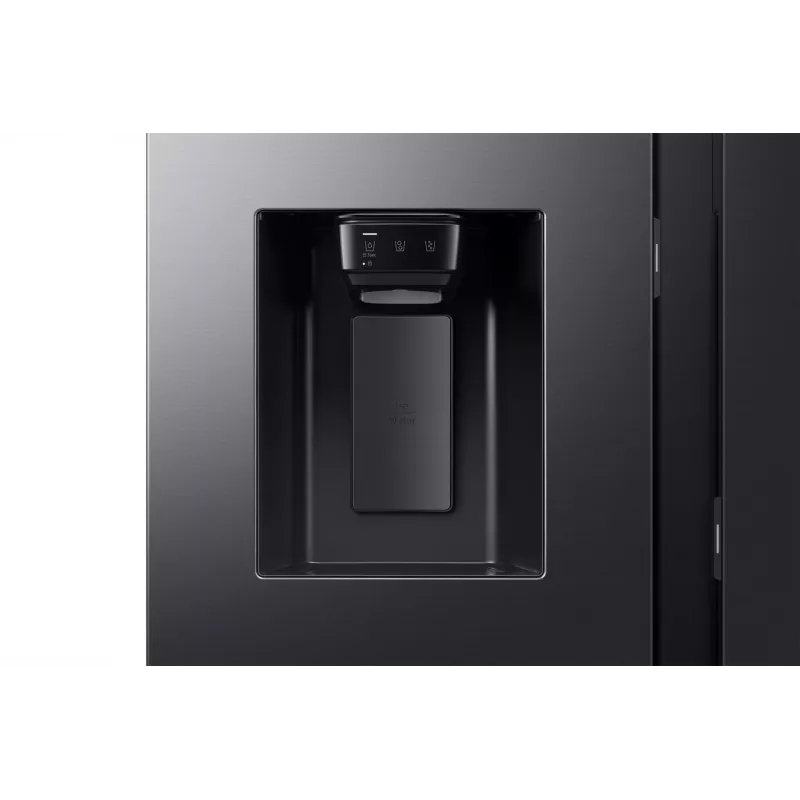 Samsung RS80F64KEF brīvi stāvošs side-by-side ledusskapis 640 L Melns