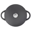 Cepamā panna Tefal Trattoria E2187274 apaļa melna alumīnija 28 cm